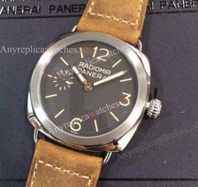 Panerai Radiomir 1860 WATCH w/ Brown Leather strap